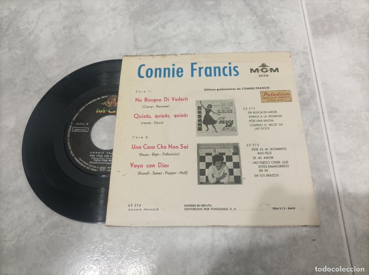 Discos de vinilo: Connie Francis ep espa&ntilde;ol - Foto 2