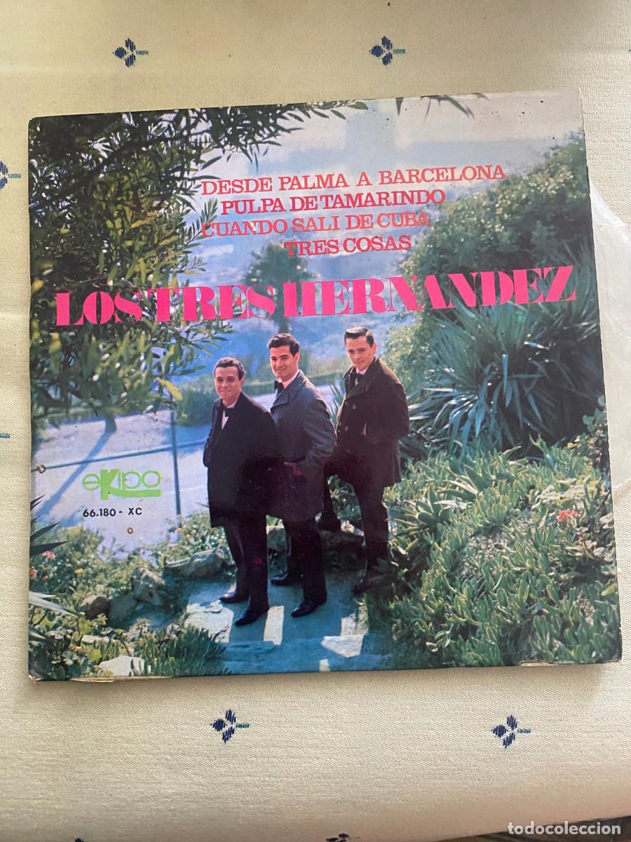 Discos de vinilo: SINGLE LOS TRES HERMANOS - TRES COSAS... - Foto 1