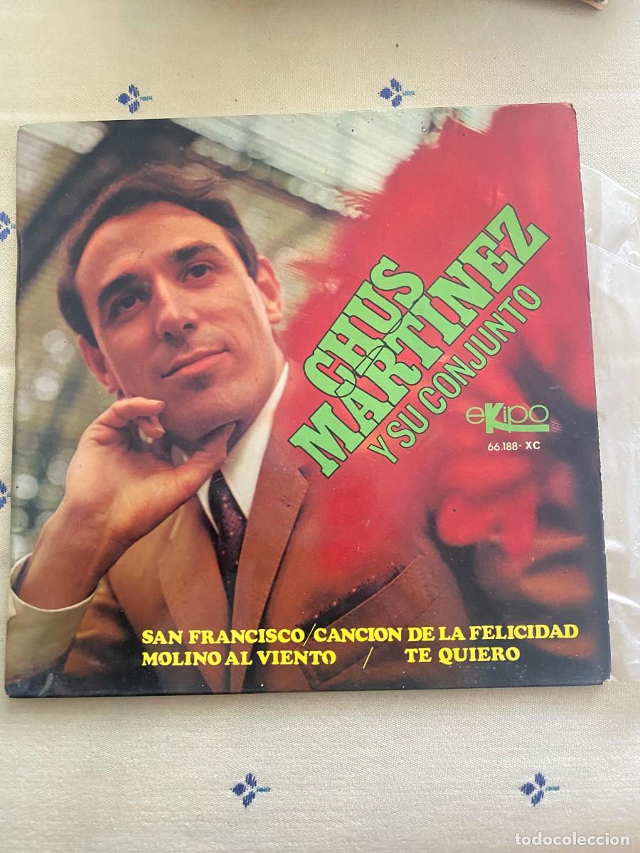 Discos de vinilo: SINGLE CHUZ MARTINEZ - SAN FRANCISCO... - Foto 1