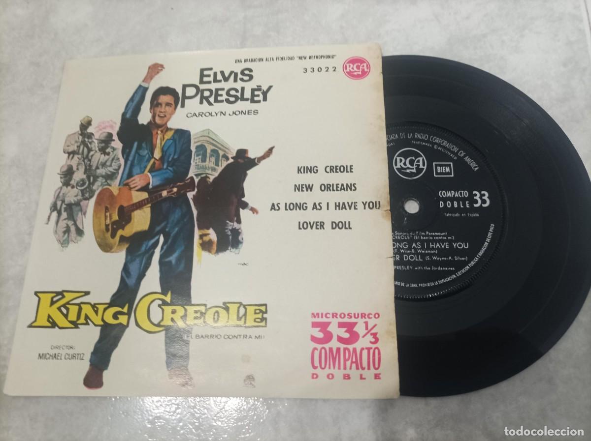 Discos de vinilo: Elvis Presley ep King Creole - Foto 1
