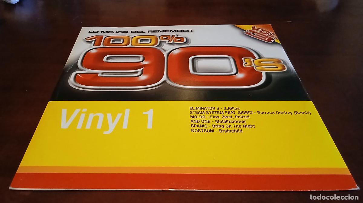 Discos de vinilo: 100 % A&Ntilde;OS 90 - VERSIONES MAXI SINGLE - SPANIC - AND ONE - ELIMINATOR - Foto 1
