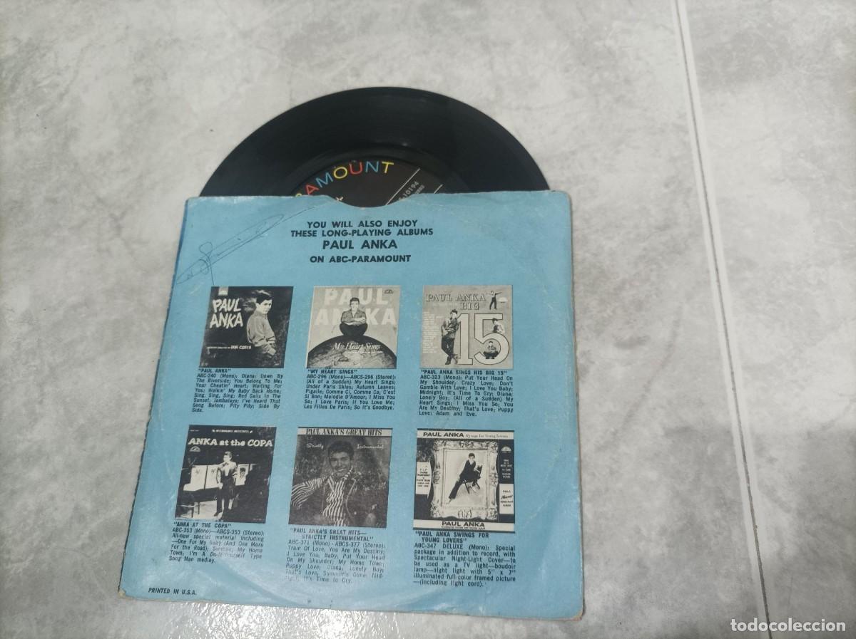 Discos de vinilo: Paul Anka single original USA - Foto 2