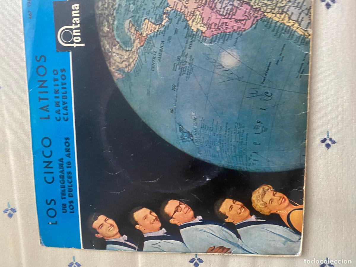 Discos de vinilo: SINGLE LOS CINCO LATINOS - DIMELO... - Foto 1