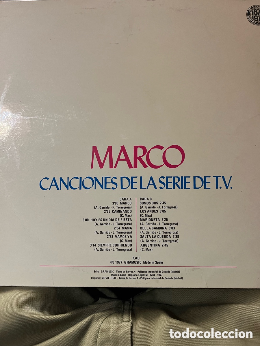 Discos de vinilo: Marco de los Apeninos a los Andes - Foto 2