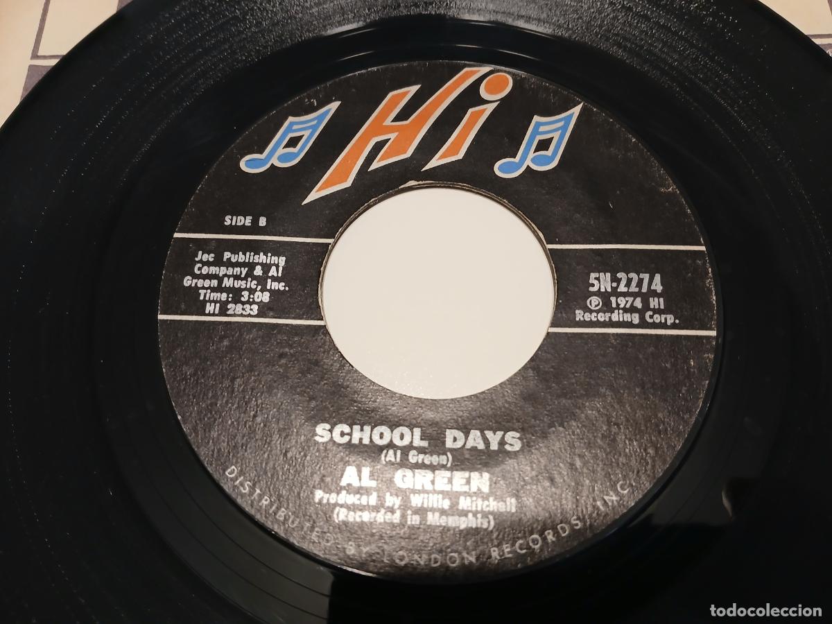 Discos de vinilo: Al Green -Sha-la-la- (1974) single - Foto 4