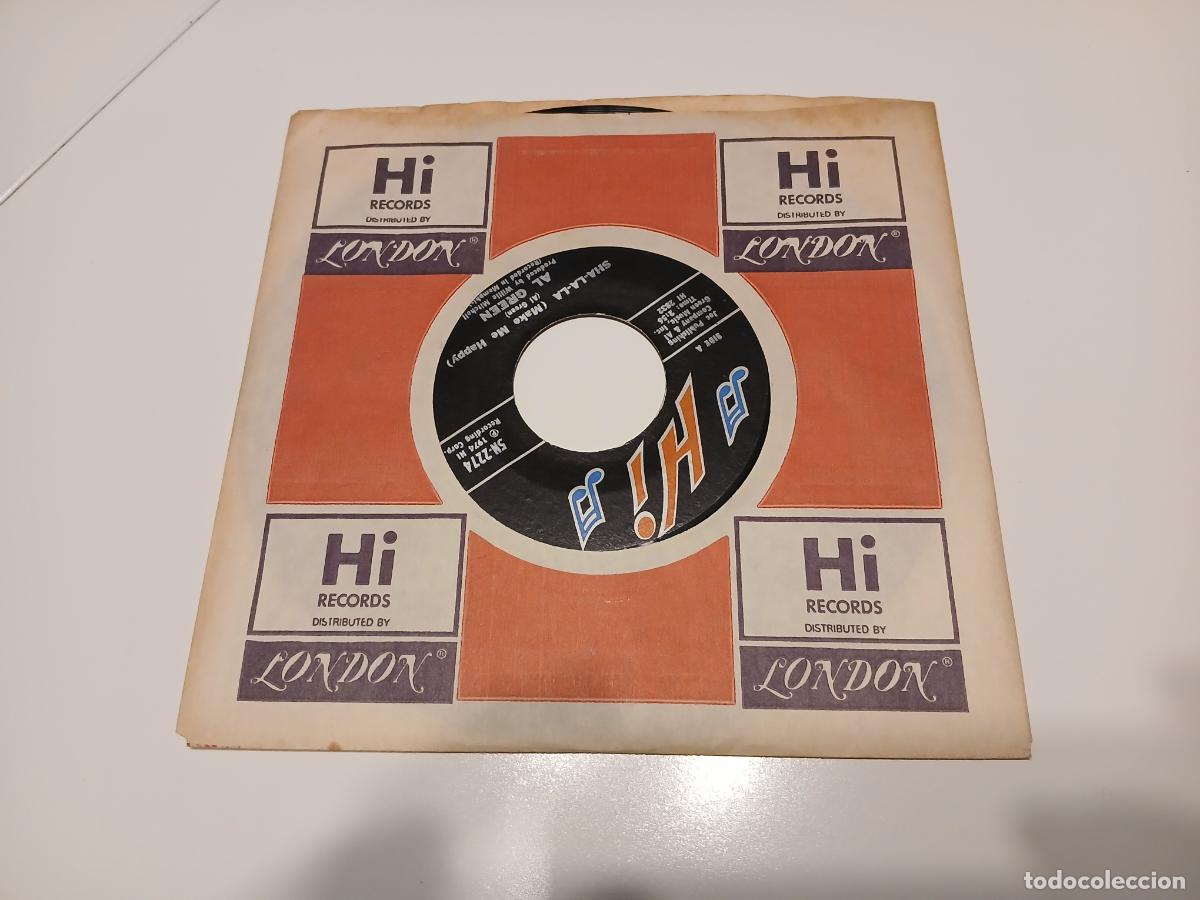 Discos de vinilo: Al Green -Sha-la-la- (1974) single - Foto 1