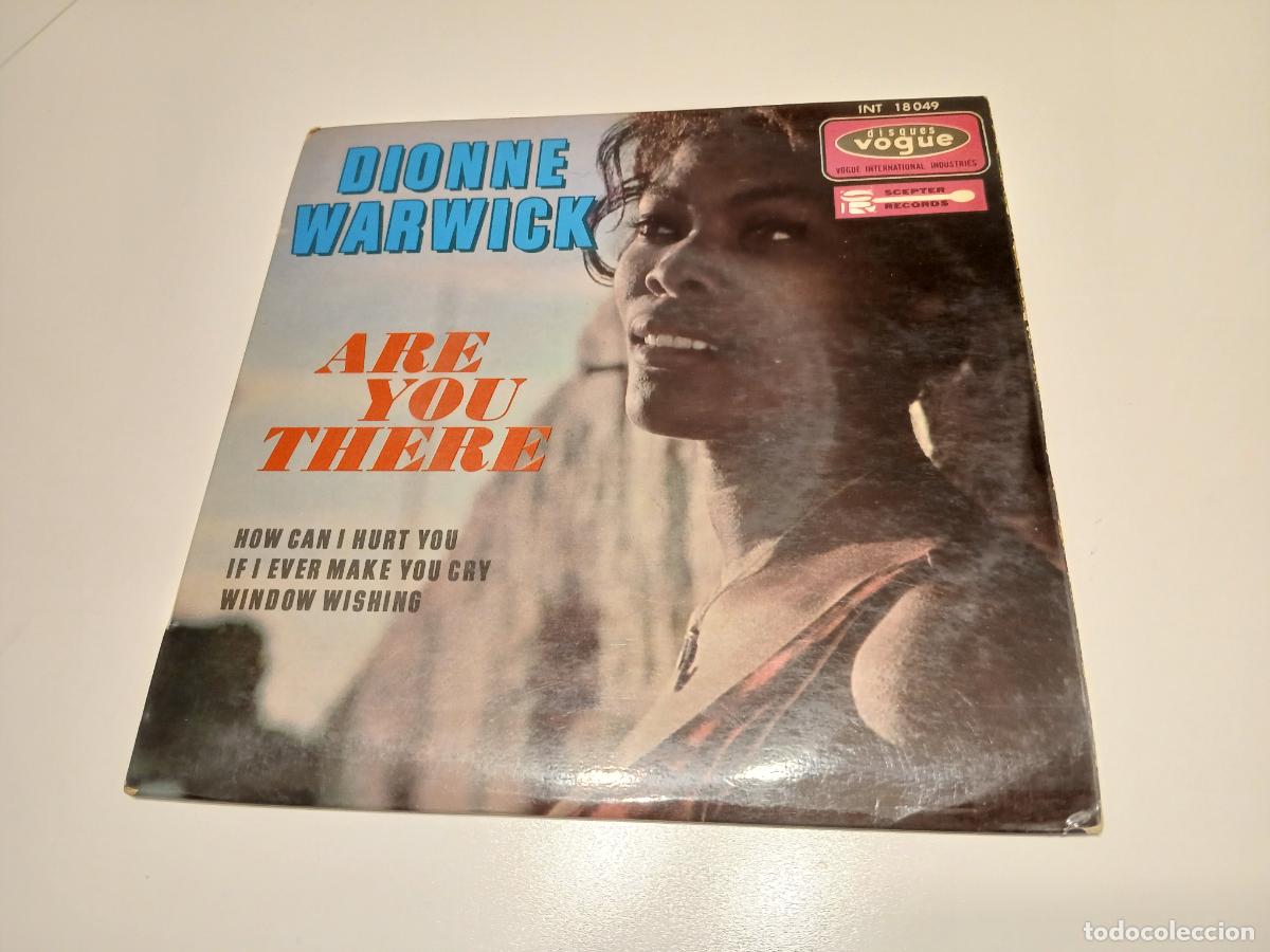 Discos de vinilo: Dionee Warwick -Are You There- (1965) single - Foto 1