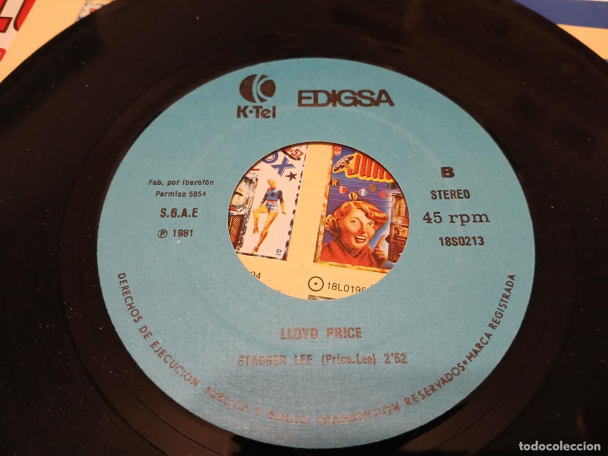 Discos de vinilo: Lloyd Price &ndash; Personality- (1981) single - Foto 5