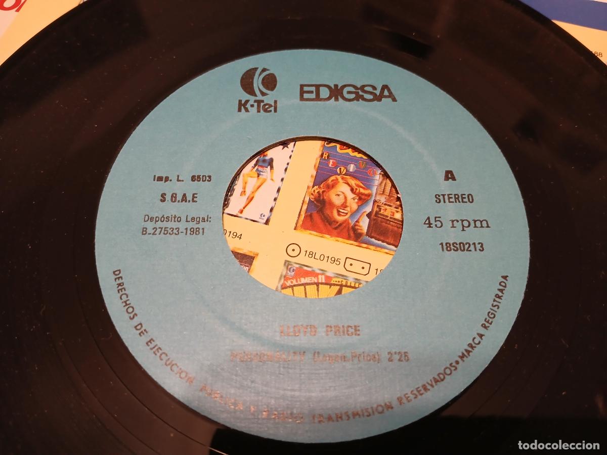 Discos de vinilo: Lloyd Price &ndash; Personality- (1981) single - Foto 6