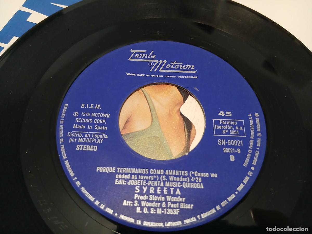 Discos de vinilo: Syreeta &ndash; Amor Y Armonia- (1975) single - Foto 5