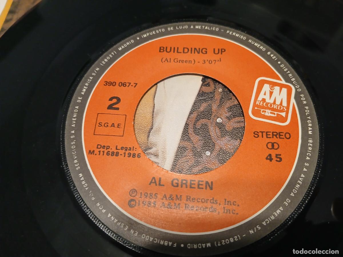 Discos de vinilo: Al Green -Going away- (1985) single - Foto 4