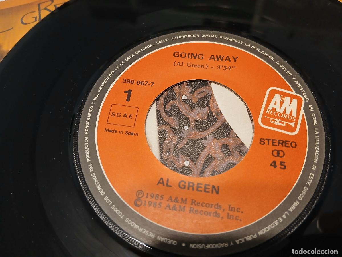 Discos de vinilo: Al Green -Going away- (1985) single - Foto 5