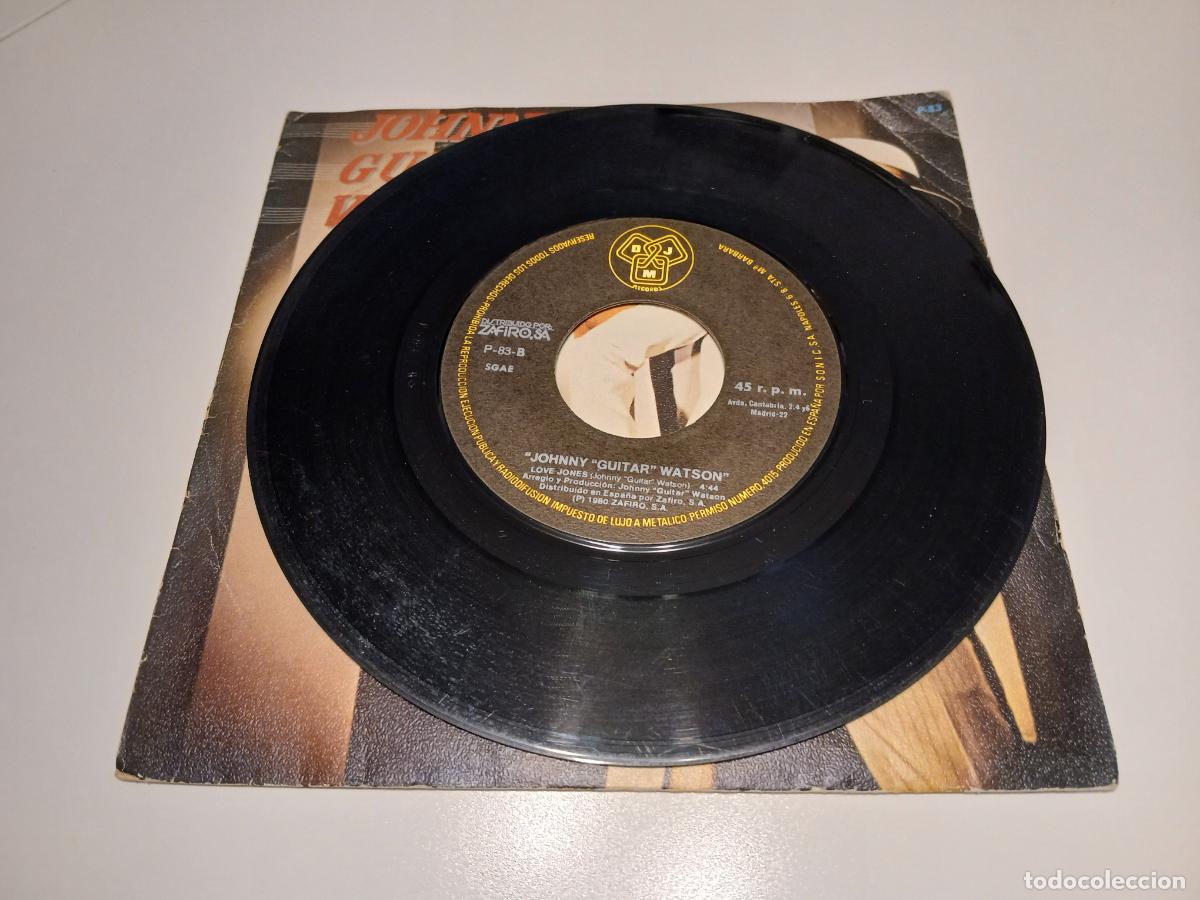 Discos de vinilo: Johnny Guitar Watson &ndash; Booty Ooty- (1980) single - Foto 4
