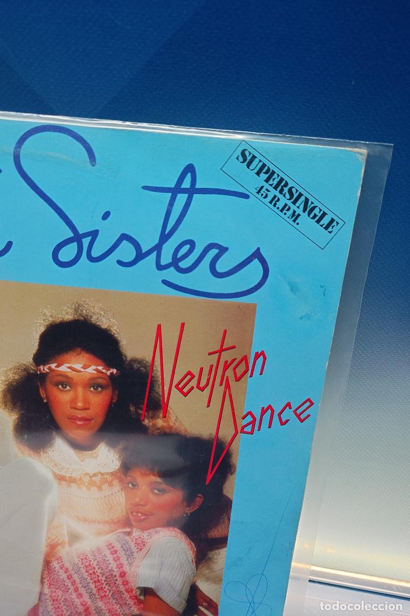Discos de vinilo: disco maxi single Pointer Sisters &ndash; Neutron Dance 12&rdquo;, Maxi 1985, Spain - Foto 2