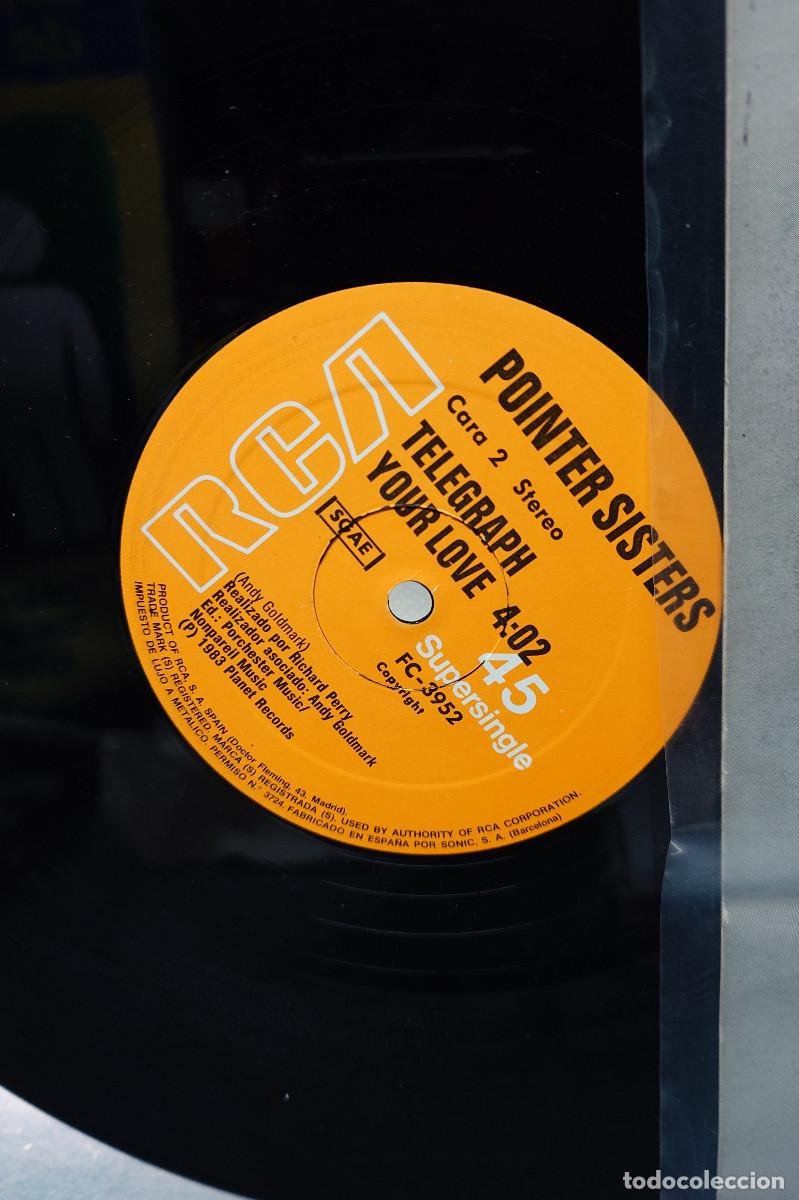 Discos de vinilo: disco maxi single Pointer Sisters &ndash; Neutron Dance 12&rdquo;, Maxi 1985, Spain - Foto 5