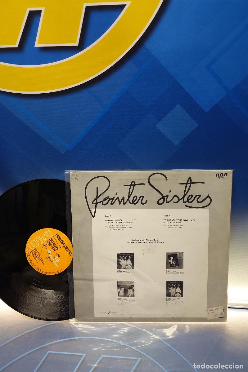 Discos de vinilo: disco maxi single Pointer Sisters &ndash; Neutron Dance 12&rdquo;, Maxi 1985, Spain - Foto 6