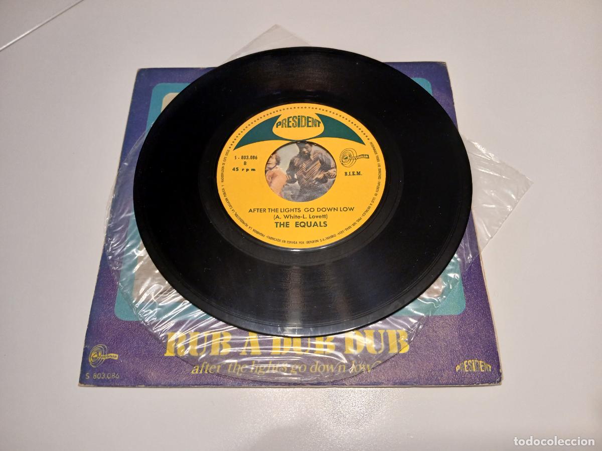 Discos de vinilo: Equals -Equals Strike Again - Rub A Dub Dub- (1970) single - Foto 3