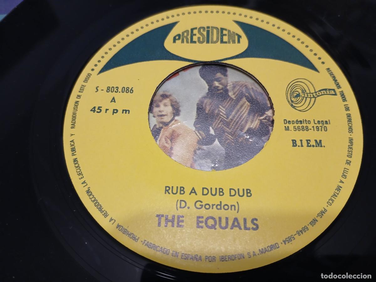 Discos de vinilo: Equals -Equals Strike Again - Rub A Dub Dub- (1970) single - Foto 5