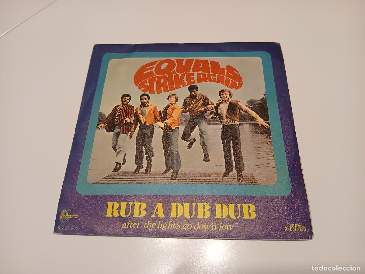 Discos de vinilo: Equals -Equals Strike Again - Rub A Dub Dub- (1970) single - Foto 1