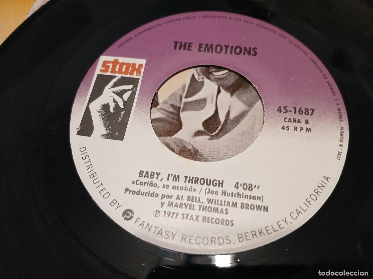 Discos de vinilo: The Emotions &ndash; Shouting Out Love- (1978) single - Foto 4