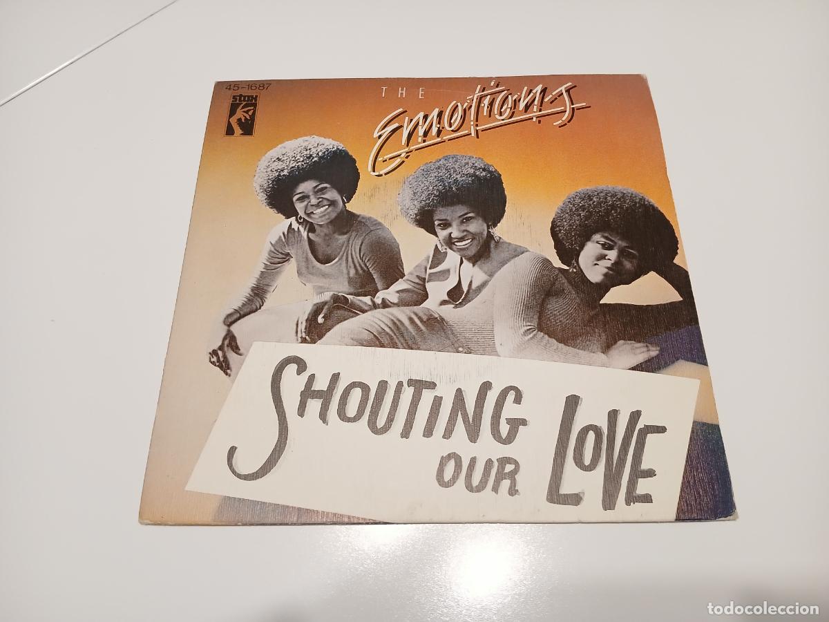 Discos de vinilo: The Emotions &ndash; Shouting Out Love- (1978) single - Foto 1