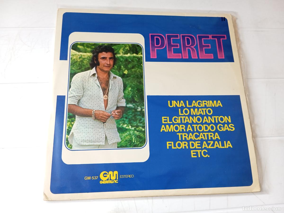 Discos de vinilo: LP PERET - UNA L&Aacute;GRIMA - Foto 1