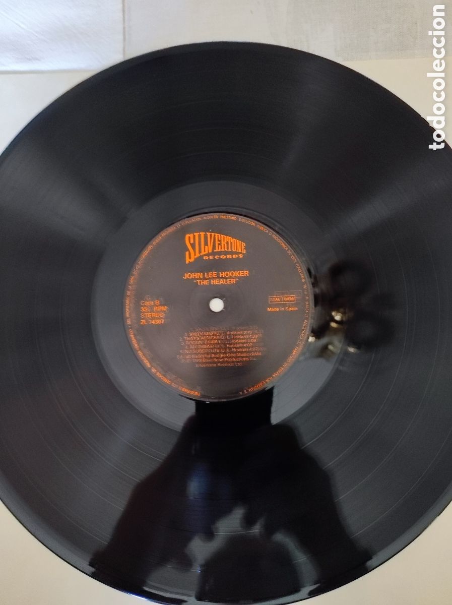 Discos de vinilo: JOHN LEE HOOKER - THE HEALER - Foto 4