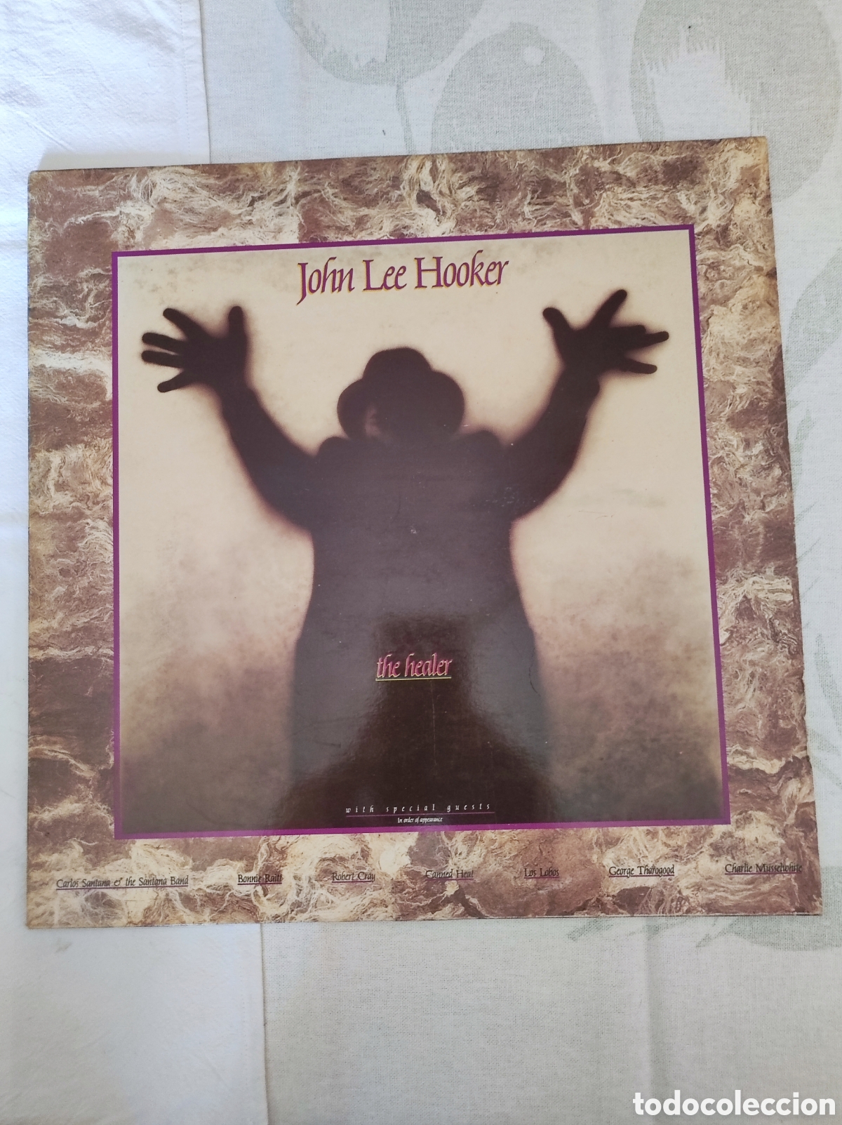 Discos de vinilo: JOHN LEE HOOKER - THE HEALER - Foto 1