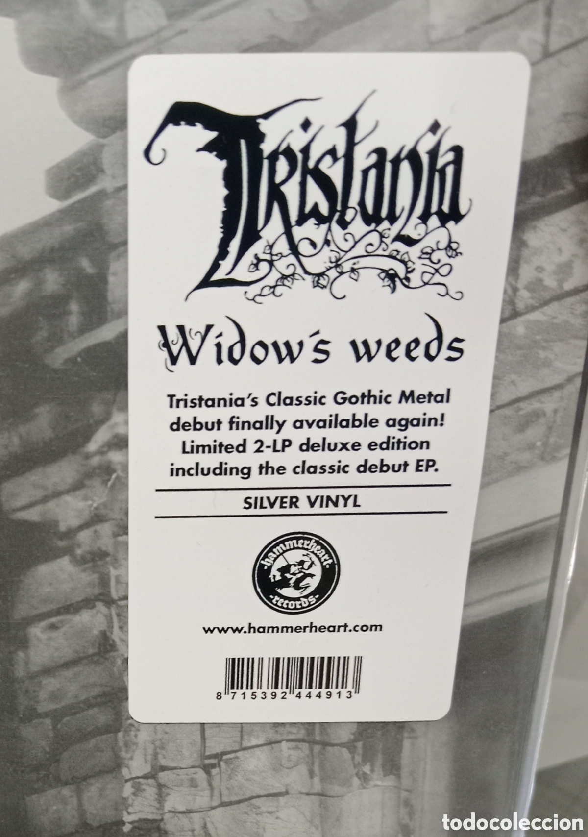 Discos de vinilo: Tristania - Windows weeds Lp - Foto 2