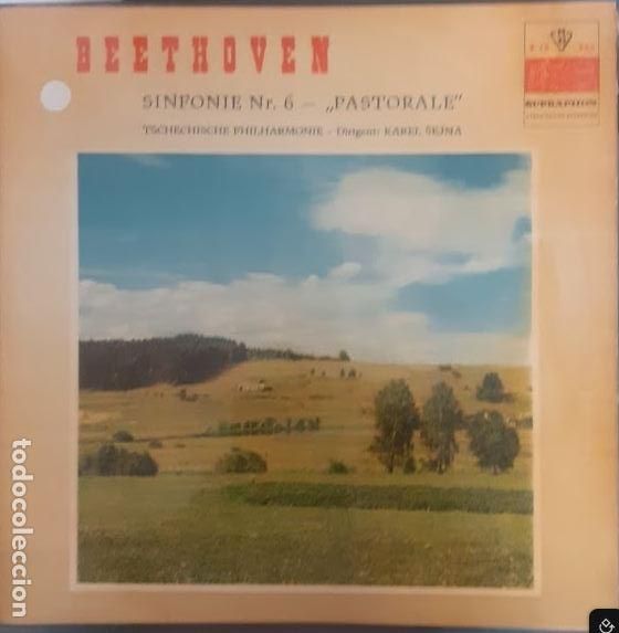 Discos de vinilo: Beethoven, Sinfonie Nr.6 F-dur, op.68 -Pastorale- - L. van Beethoven. Tschechische Philharmonie, dir