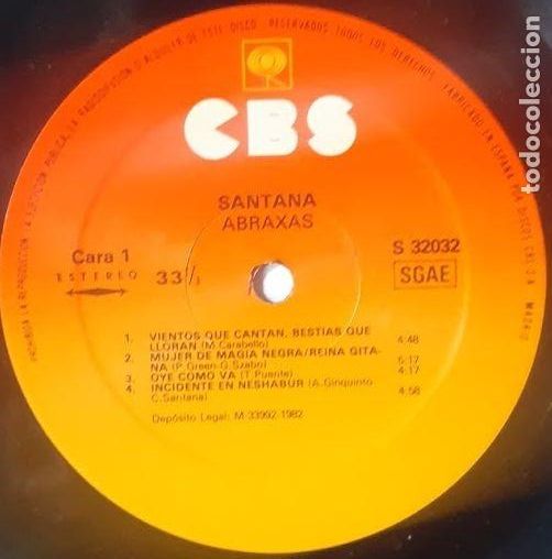 Discos de vinilo: Abraxas - Santana - Foto 3