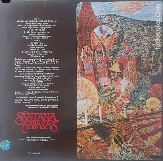 Discos de vinilo: Abraxas - Santana - Foto 2