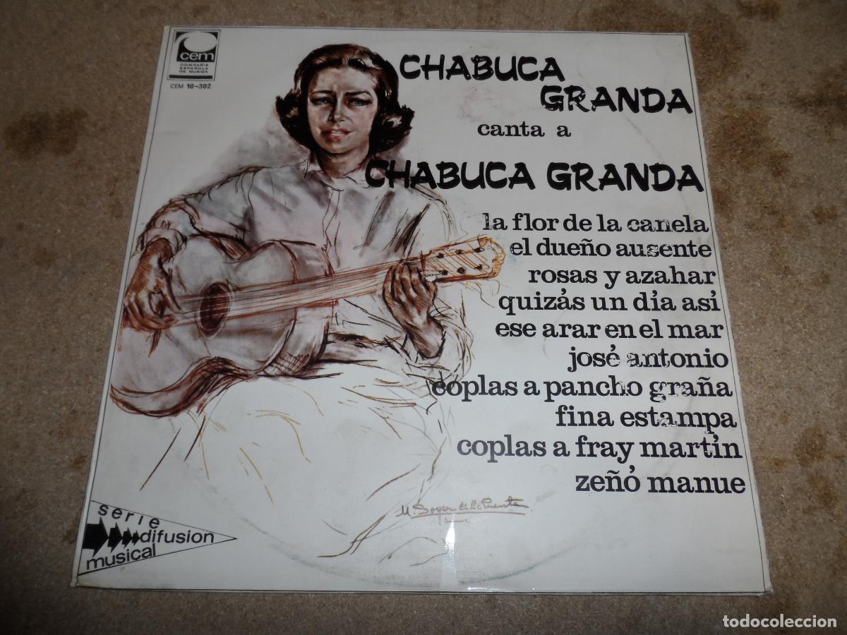 Discos de vinilo: CHABUCA GRANDA - CANTA A CHABUCA GRANDA (SPAIN 1968) - Foto 1
