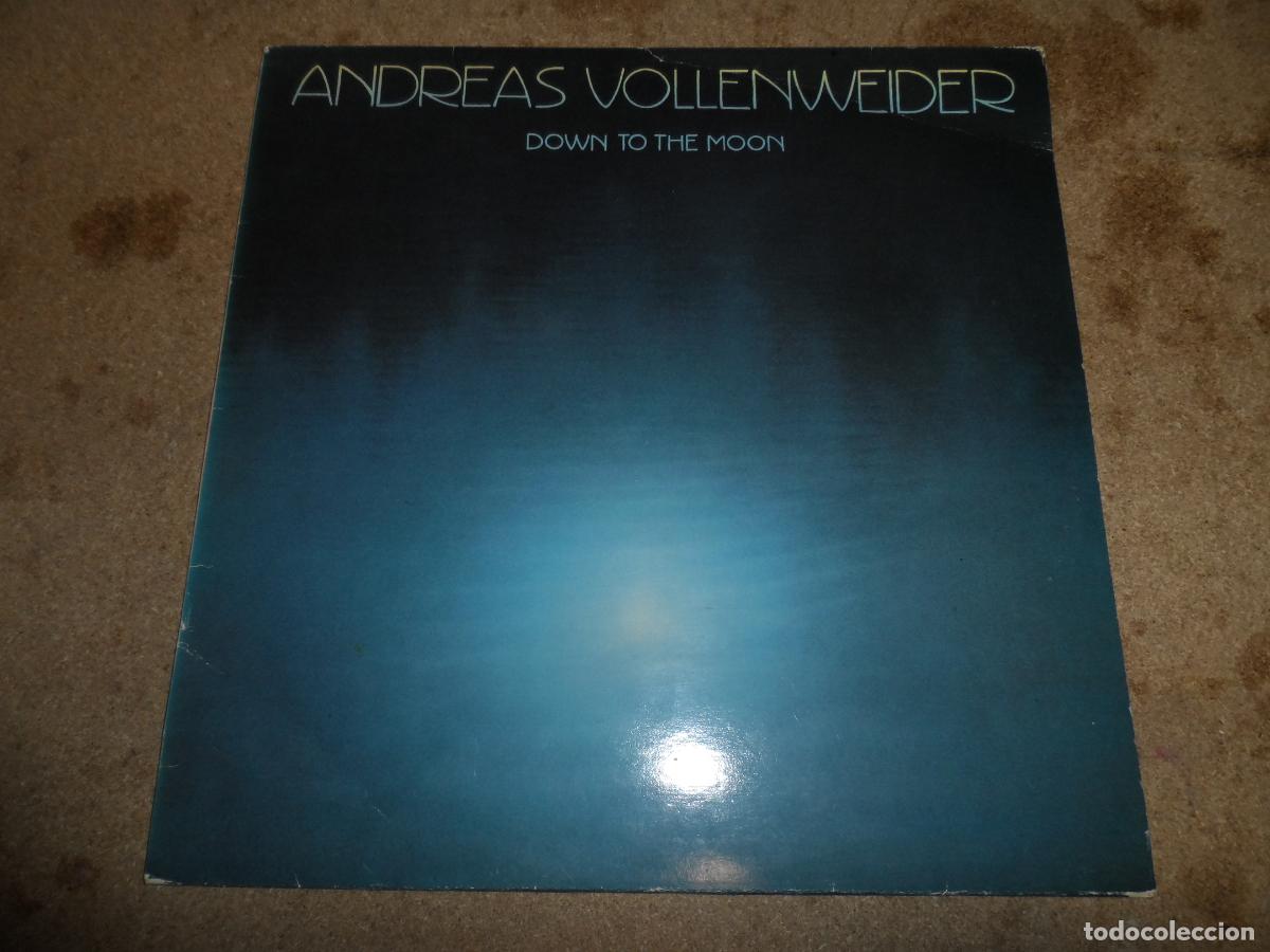 Discos de vinilo: ANDREAS VOLLENWEIDER - DOWN TO THE MOON (SPAIN 1986) - Foto 1