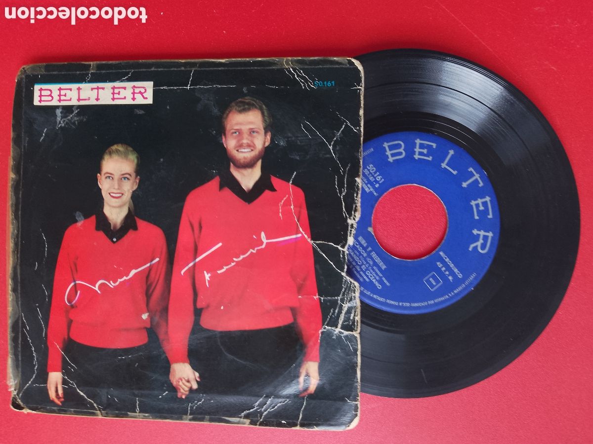 Discos de vinilo: NINA & FREDERIK - BELTER - Foto 1