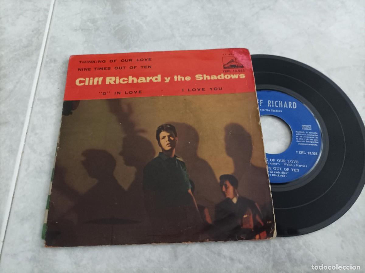 Discos de vinilo: Cliff Richard ep `D&acute; in love - Foto 1