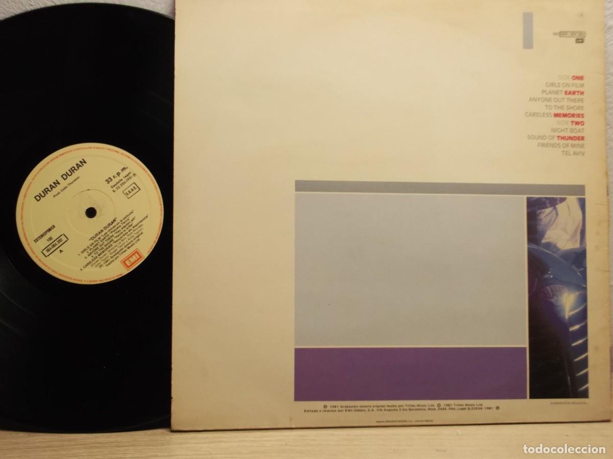 Discos de vinilo: DURAN DURAN / DURAN DURAN LP 1981 - Foto 2