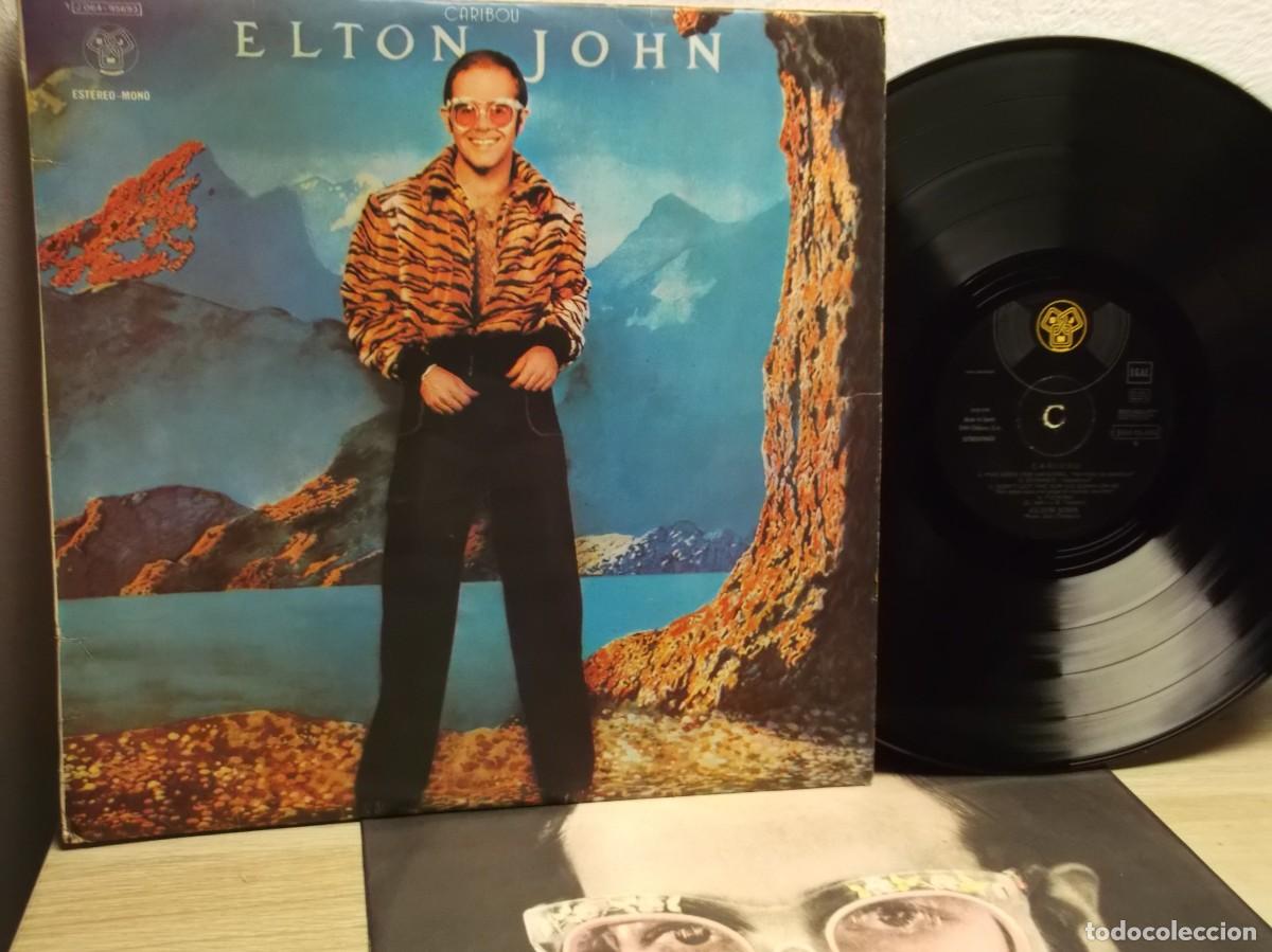 Discos de vinilo: Elton John -Caribou LP 1974 - Foto 1