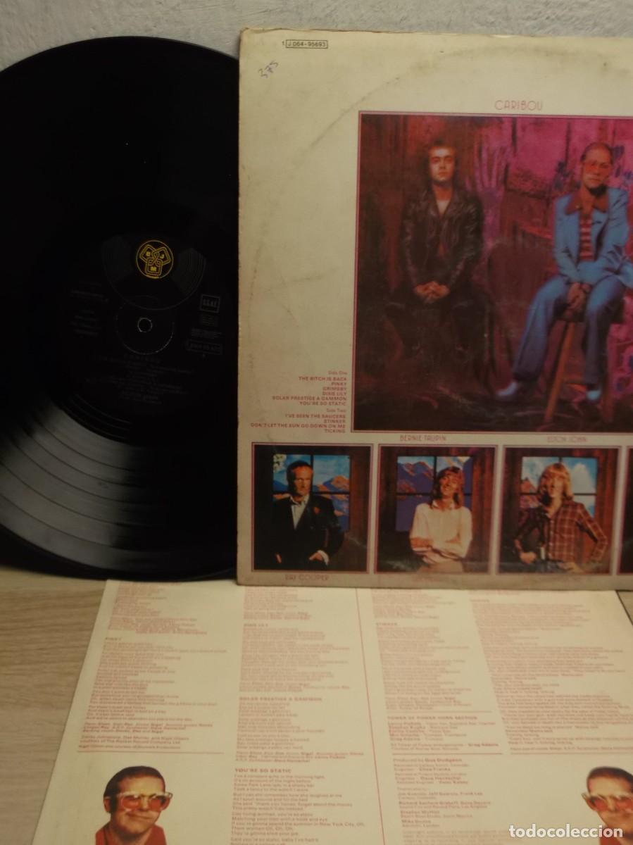 Discos de vinilo: Elton John -Caribou LP 1974 - Foto 2