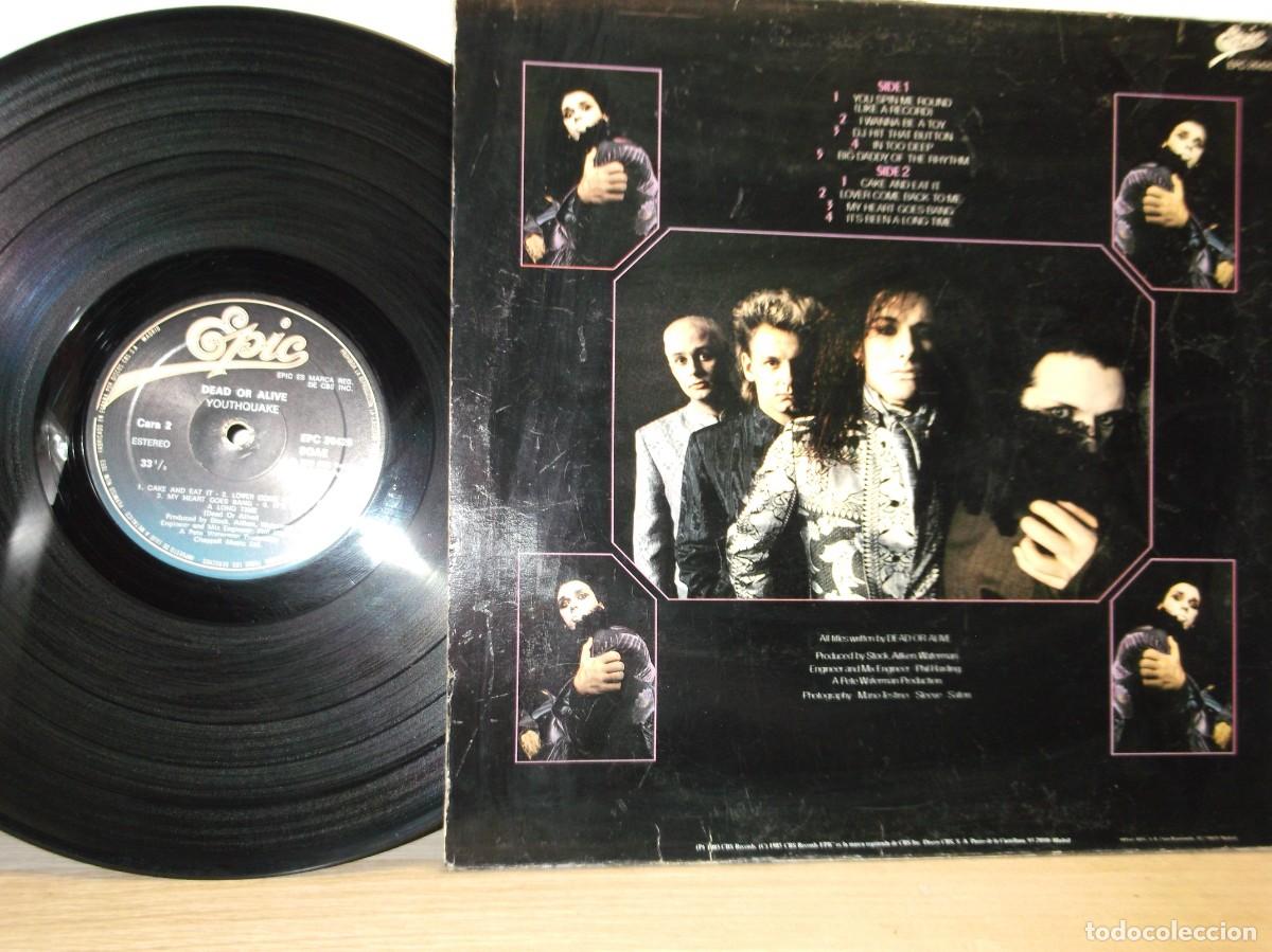 Discos de vinilo: Dead Or Alive - Youthquake LP - Foto 2