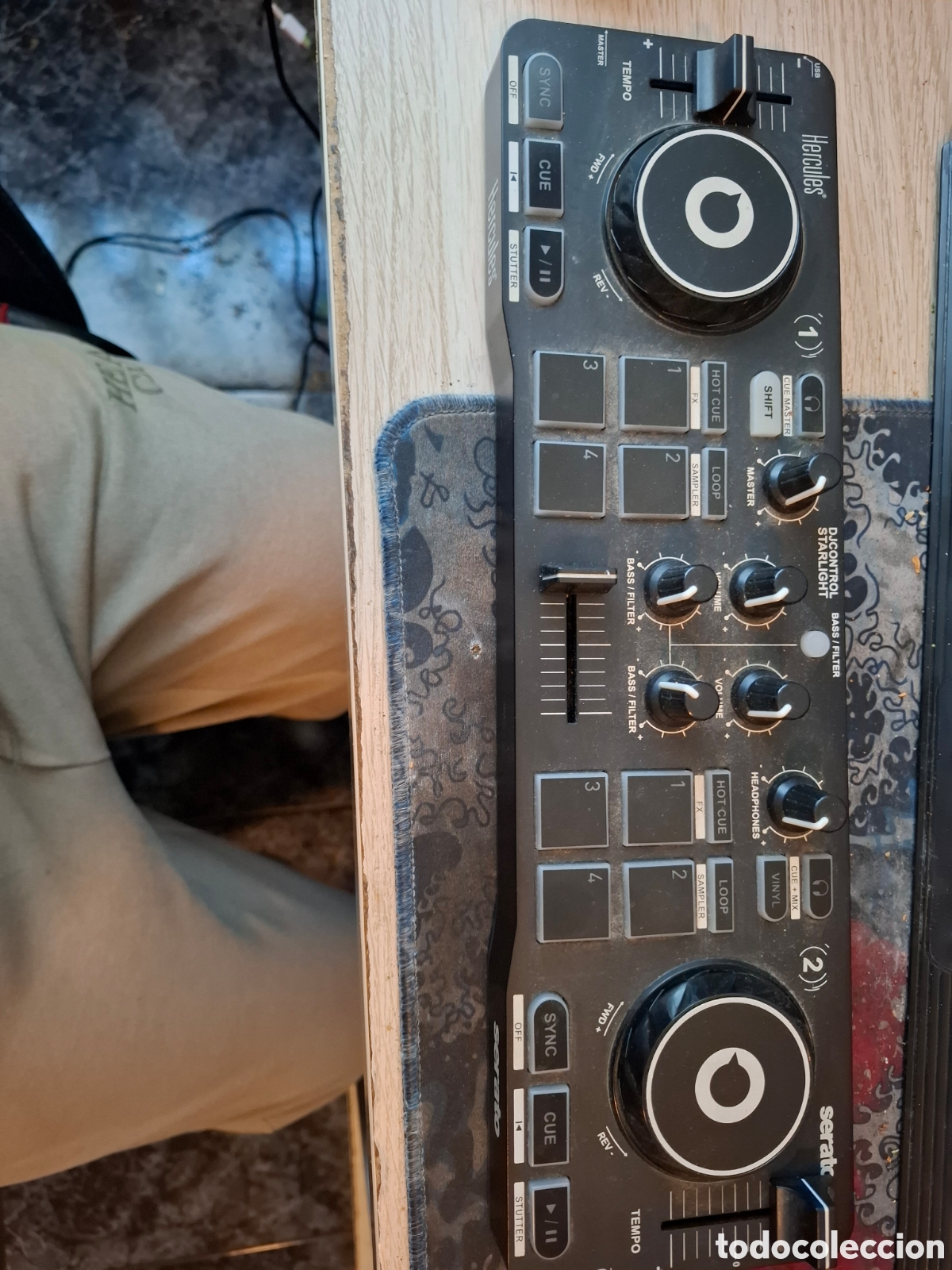 Discos de vinilo: Controladora DJ Hercules Starlight Serato - Foto 1