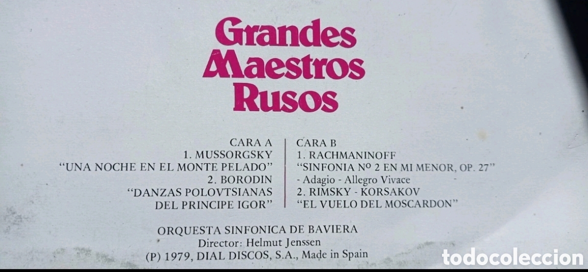 Discos de vinilo: Grandes maestros rusos - Foto 2
