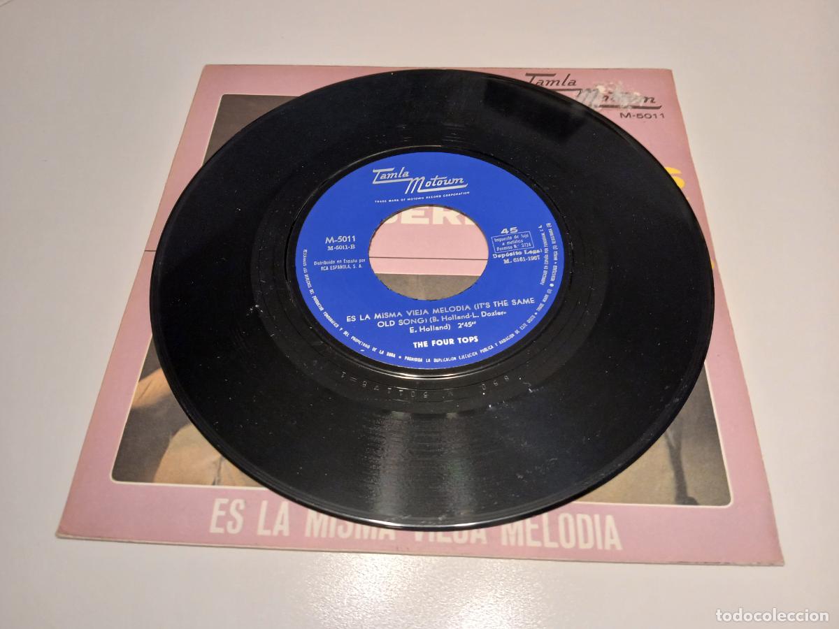 Discos de vinilo: The Four Tops &ndash; Bernadette- (1967) single - Foto 3