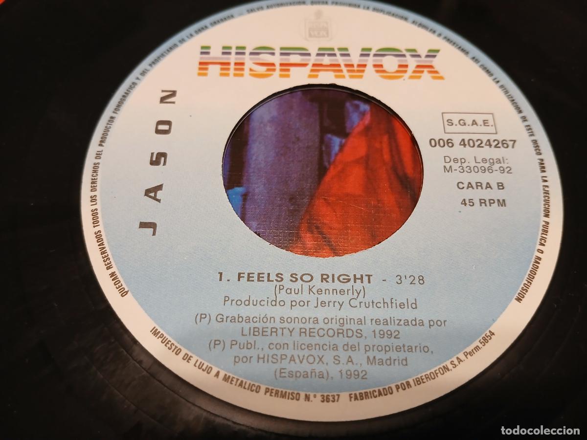 Discos de vinilo: Jason &ndash; Feels So Right- (1992) single - Foto 4