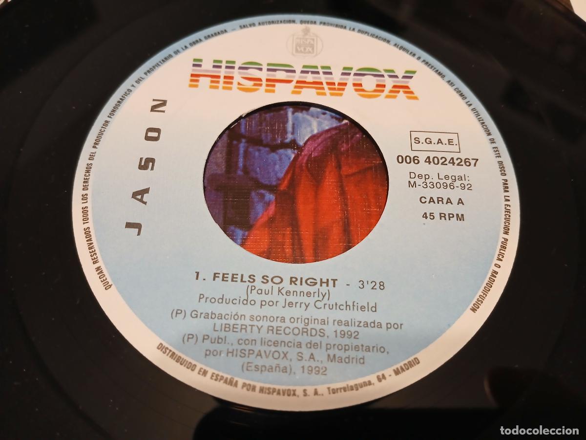 Discos de vinilo: Jason &ndash; Feels So Right- (1992) single - Foto 5