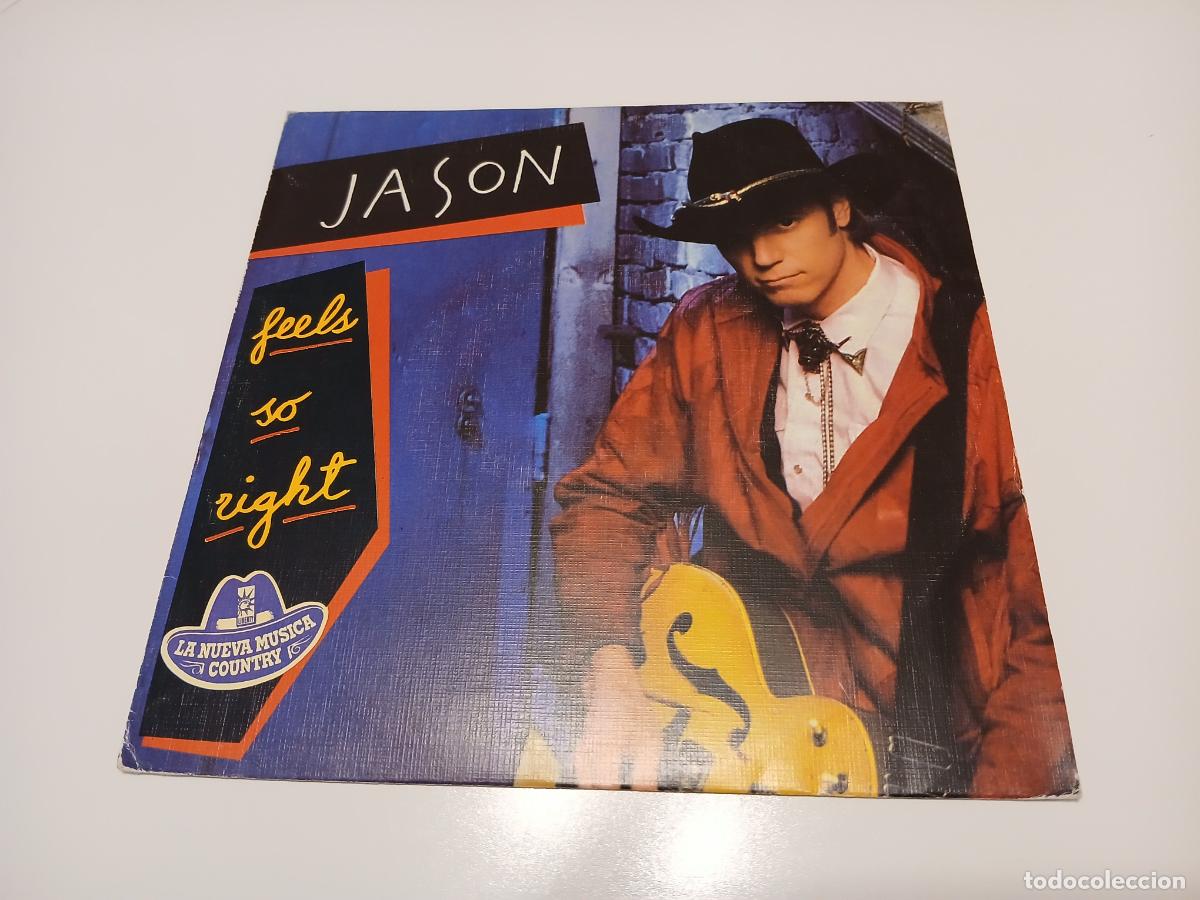 Discos de vinilo: Jason &ndash; Feels So Right- (1992) single - Foto 1