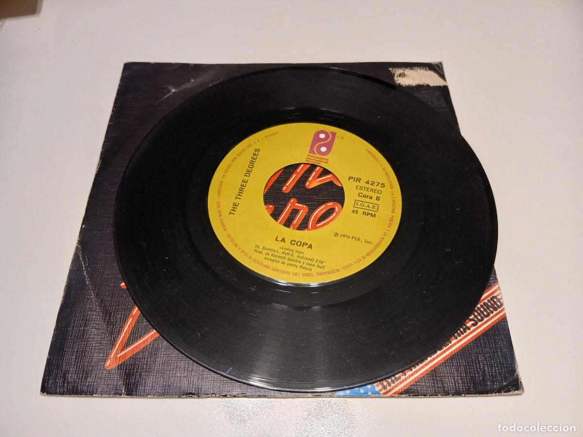 Discos de vinilo: The Three Degrees &ndash; Paseo Libre- (1976) single - Foto 4