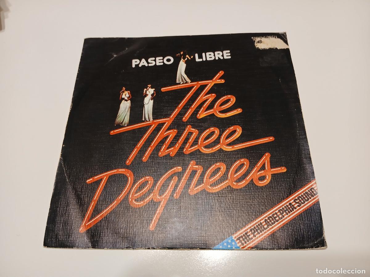 Discos de vinilo: The Three Degrees &ndash; Paseo Libre- (1976) single - Foto 1