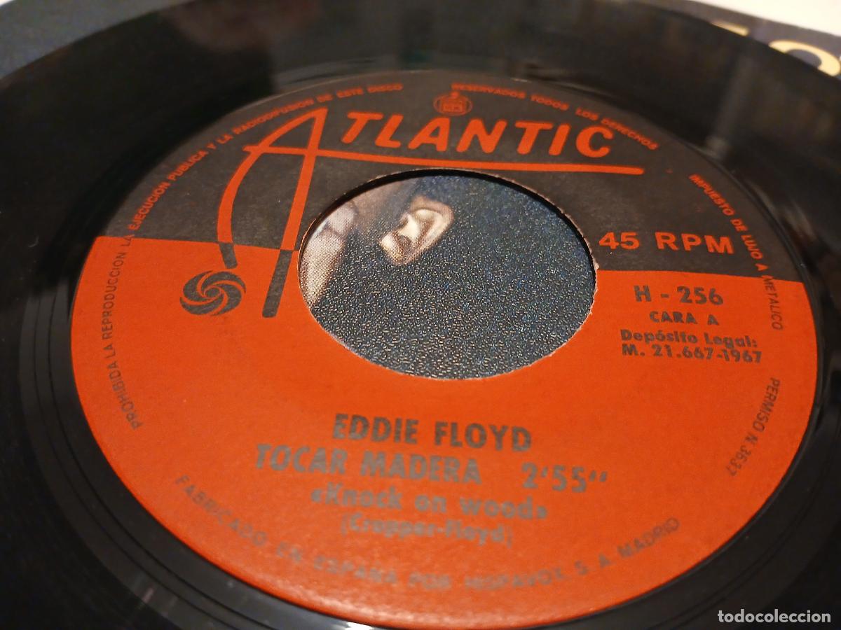 Discos de vinilo: Eddie Floyd &ndash; Tocar Madera / Levanta La Mano- (1967) single - Foto 2