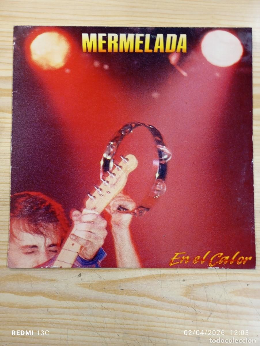 Discos de vinilo: LP - MERMELADA - EN EL CALOR - VEMSA 1988 - Foto 1